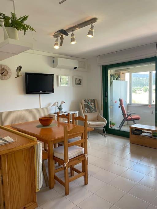 Apartamento Con Piscina En Llança Esterno foto